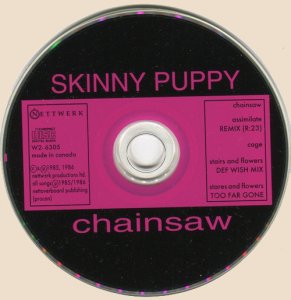 Skinny Puppy - Chainsaw (1986) CD-Skinny Puppy - Chainsaw
