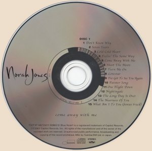 Norah Jones - Come Away With Me (2002) Norah Jones - Come Away With Me (2002)