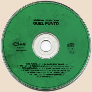 Adriano Celentano - Quel Punto (1994) Adriano Celentano - Quel Punto (1994)