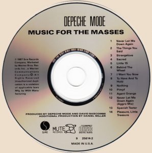 Depeche Mode - Music For The Masses (1987) CD_Music For The Masses
