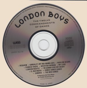 London Boys - The Twelve Commandments Of Dance (CD)