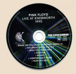 Pink Floyd - Live at Knebworth 1990_CD