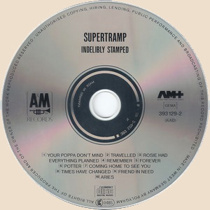 Supertramp - Indelibly Stamped_CD Supertramp - Indelibly Stamped_CD