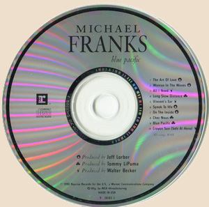 Michael Franks - Blue Pacific (CD)